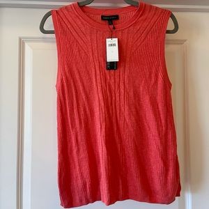 NWT Banana Republic Coral Sweater Tank L